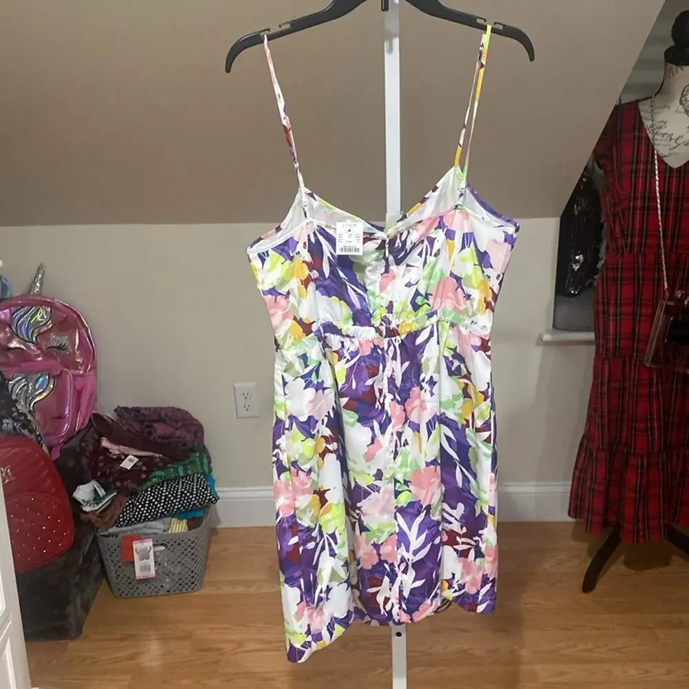 J. Crew Floral Seaside Cami Dress